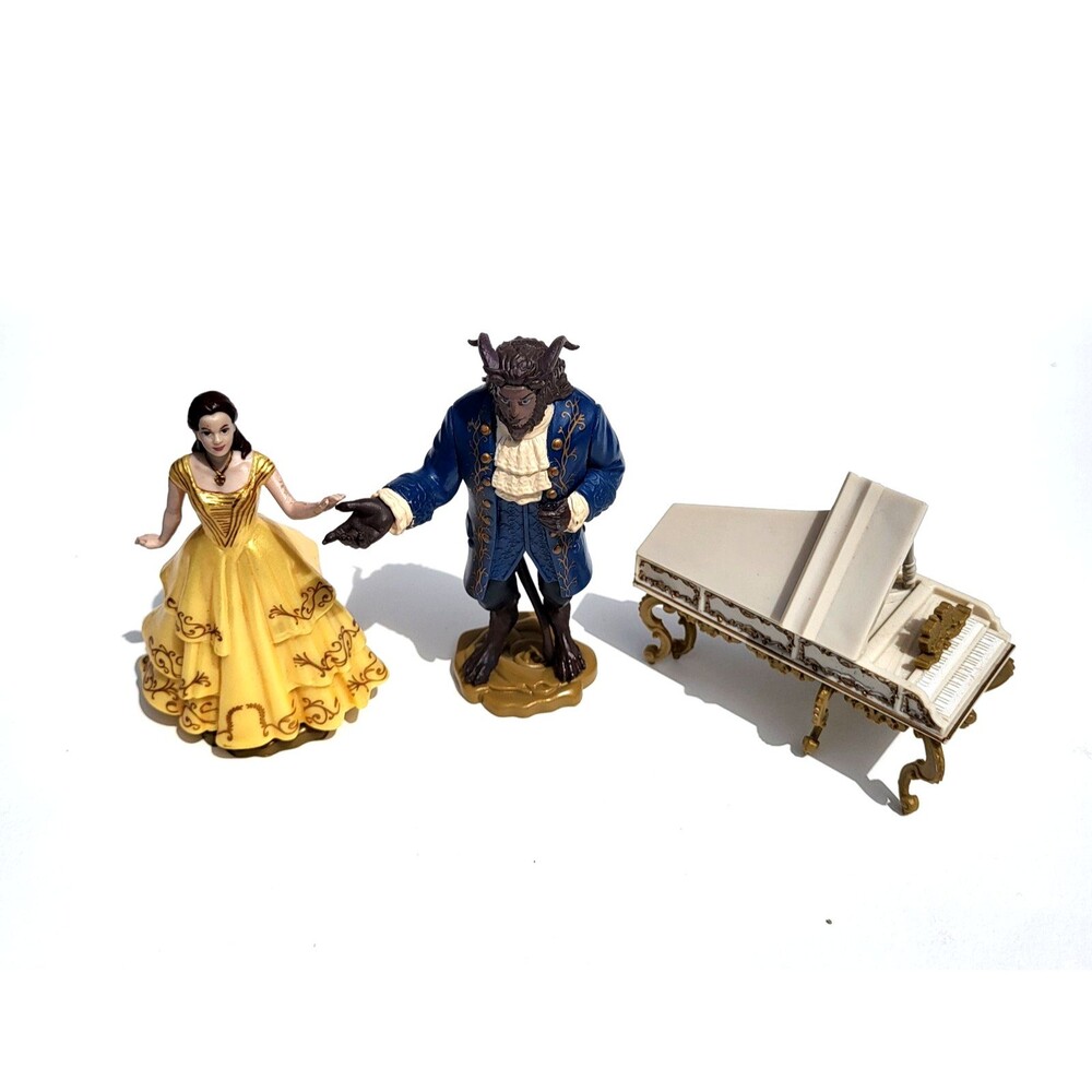 Jakks Disney Beauty and the Beast Enchanted Figurines Action Figures